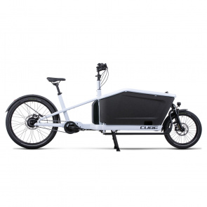 Cube Vélo électrique cargo Cube Cargo Dual Hybrid 1000 Flashwhite 'n' black 2025