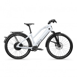 Stromer Vélo Electrique 45 km/h Stromer ST3 Pinion 983-US-C-RF-SSP-NA Trapèze Cool White 2025