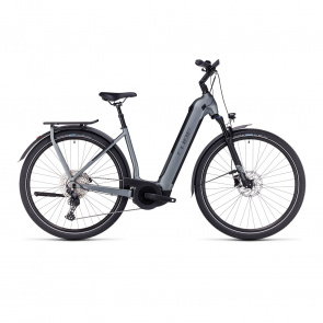 Cube Kathmandu Hybrid Pro 750 Easy Entry Elektrische Fiets Grijs/Metal 2023