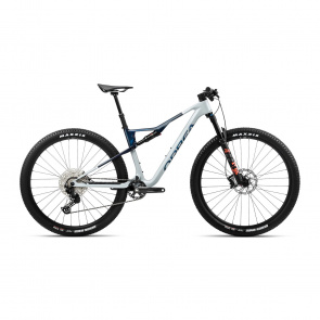 Orbea Orbea OIZ M30 MTB Halo Silver - Blue Carbon View 2025