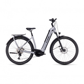 Cube Cube Kathmandu Hybrid SLX 750 Easy Entry Elektrische Fiets Polarsilver´n´black 2024