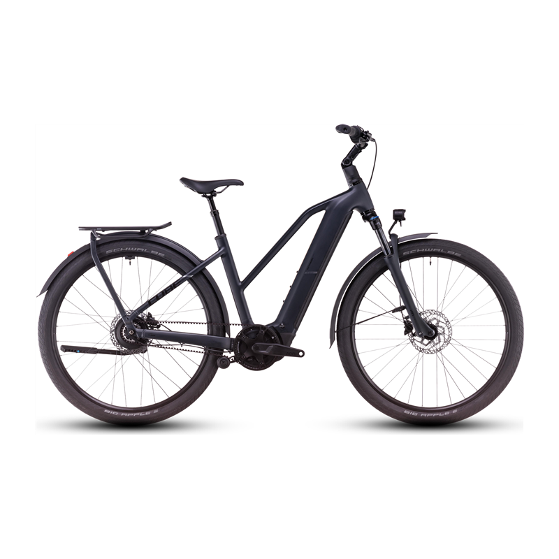 Vélo électrique Cube Kathmandu Hybrid Comfort Pro 800 Trapèze night´n´chrome 2024 Vélo électrique Cube Kathmandu Hybrid Comfort Pro 800 Trapèze night´n´chrome 2024