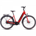 Vélo électrique Cube Supreme Hybrid Comfort Pro 625 Easy Entry firered´n´black 2025