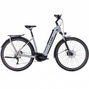 Cube Vélo électrique Cube Kathmandu hybrid One 750 Easy Entry Swampgrey´n´black 2024