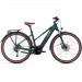 Vélo électrique Cube Touring Hybrid One 625 Trapèze Darkgreen´n´green 2024