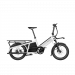 Vélo électrique longtail Riese & Muller Multitinker vario Easy Entry Pearl White/Black 2024