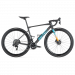 Bmc Kaius 01 Two Gravelfiets Carbon Black / Brushed Blue 2024