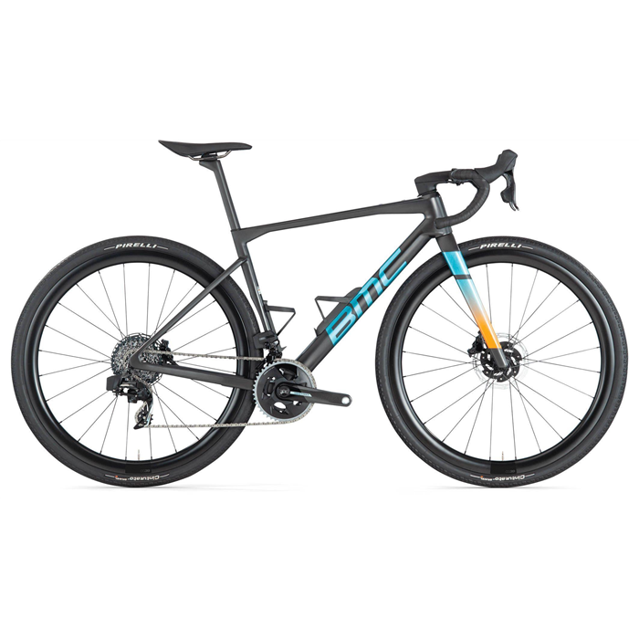 Bmc Kaius 01 Two Gravelfiets Carbon Black / Brushed Blue 2024 Bmc Kaius 01 Two Gravelfiets Carbon Black / Brushed Blue 2024