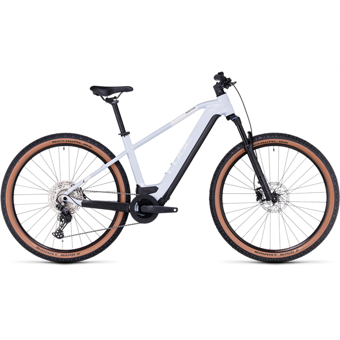Cube Reaction hybrid Pro 500 Elektrische MTB Flashwhite 'n' black 2024 Cube Reaction hybrid Pro 500 Elektrische MTB Flashwhite 'n' black 2024