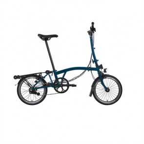 Brompton Vélo pliable Brompton C Line Explore 6V High Ocean Blue 2025