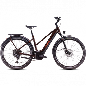 Cube Vélo électrique Cube Touring Hybrid Pro 625 Easy Entry cinnamon´n´orange 2025