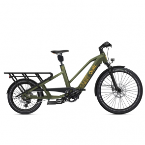 O2feel Vélo électrique longtail O2feel Equo Adventure 5.2 Family Trapèze Vert Jungle 2025