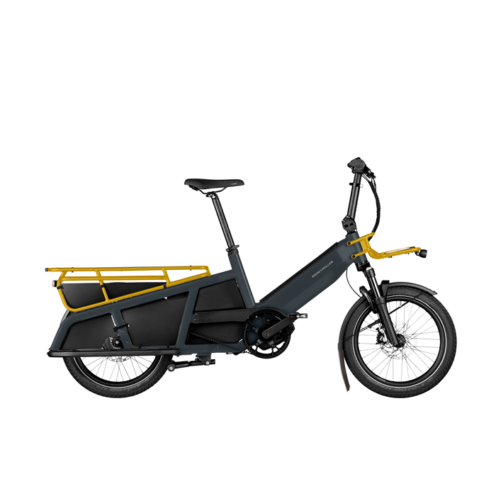 Riese & Muller Multitinker Vario (SG.625.SB) Easy Entry Elektrische Longtail Utility Grey/Curry 2025 Riese & Muller Multitinker Vario (SG.625.SB) Easy Entry Elektrische Longtail Utility Grey/Curry 2025