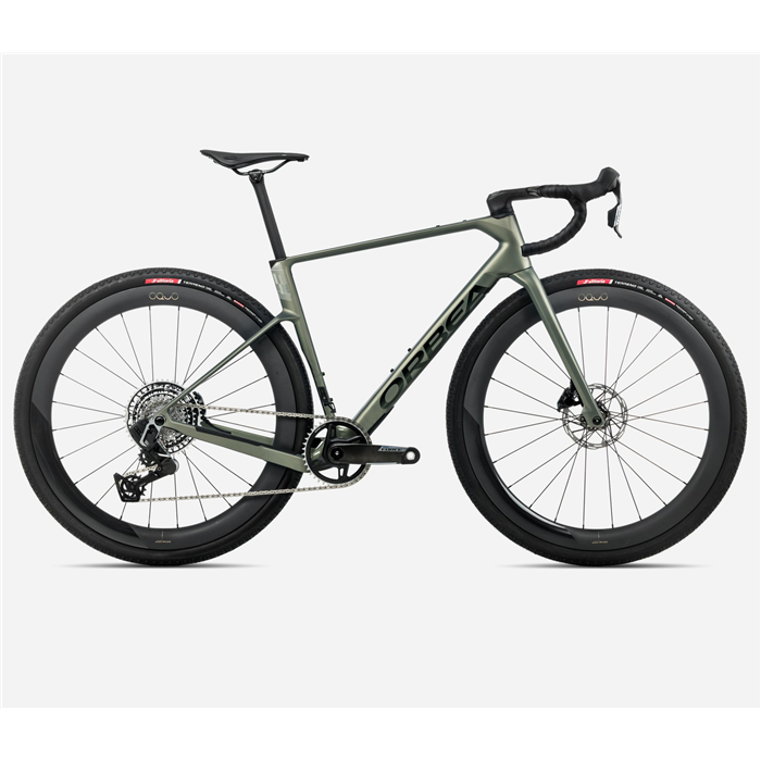 Orbea Terra Race M21e LTD 1X Gravelfiets Spaceship Green 2026 Orbea Terra Race M21e LTD 1X Gravelfiets Spaceship Green 2026