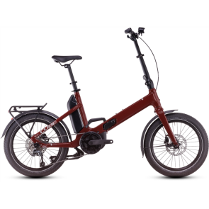 Cube Cube Fold hybrid 500 Easy Entry Elektrische Vouwfiets merlotred´n´reflex 2025