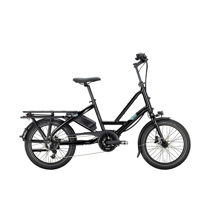 Vélo électrique longtail Tern Quick Haul P5I Trapèze Black/Nimbus 2024 Vélo électrique longtail Tern Quick Haul P5I Trapèze Black/Nimbus 2024