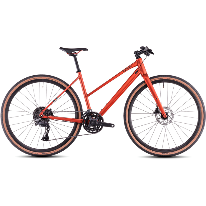 Cube Nulane Pro Trapezium Gravelfiets Fireorange´n´black 2025 Cube Nulane Pro Trapezium Gravelfiets Fireorange´n´black 2025