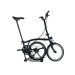 Brompton C Line Explore 12V High Vouwfiets Black Matt 2025
