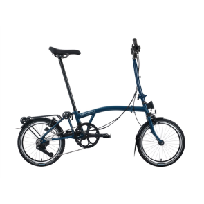 Brompton Brompton C Line Explore 12V High Vouwfiets Ocean Blue 2025