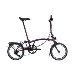 Brompton Vélo pliable Brompton C Line Explore 12V Mid Amethyst Lacquer 2025