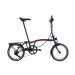 Vélo pliable Brompton C Line Explore 12V Mid Amethyst Lacquer 2025