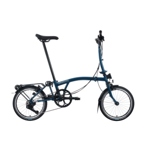 Brompton Brompton C Line Explore 12V Mid Vouwfiets Ocean Blue 2025