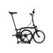 Brompton C Line Explore 12V Mid Vouwfiets Black Matt 2025