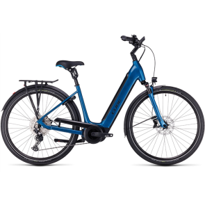 Cube Vélo électrique Cube Supreme Sport Hybrid EXC 625 Easy Entry Blue´n´black 2023