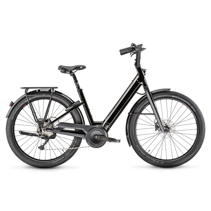 V&eacute;lo &eacute;lectrique Moustache Lundi 27.3 (500Wh) Easy Entry Noir Brillant 2026