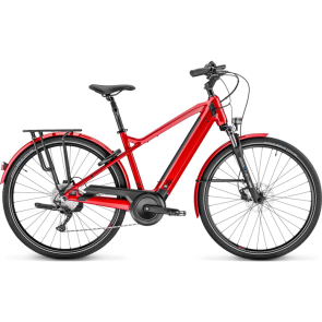 Moustache Vélo électrique Moustache Samedi 28.5 Easy Entry Rouge Métal Brillant 2023
