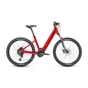 Moustache VTT électrique Moustache Samedi 27 OFF 2 (500Wh) Easy Entry Rouge Métal Brillant 2023