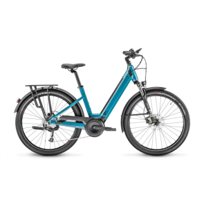 Moustache Vélo électrique Moustache Samedi 27 Xroad 2 (500Wh) Easy Entry Bleu Pétrole Brillant 2023