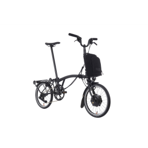 Brompton Vélo électrique pliable Brompton Electric C Line Explore 12V Mid Black 2025