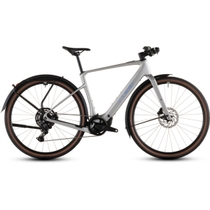 Cube Cube Nulane Hybrid C:62 Race 400X FE Elektrische Fiets sleekgrey´n´prism 2026