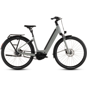 Cube Cube Supreme Hybrid Deluxe ONE 600 Easy Entry Elektrische Fiets ashgreen´n´chrome 2026