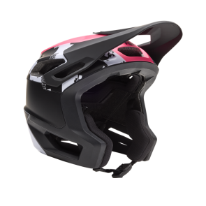 Fox Racing Casque VTT Fox Racing Dropframe Pro Black/White 2025