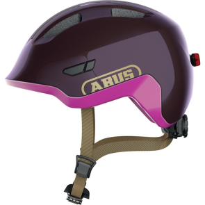 Abus Abus Smiley 3.0 ACE LED Helm voor Kinderen Royal Purple 2025