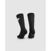 Chaussettes Assos Winter Socks P1 Black Series 2025