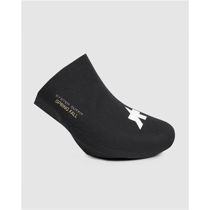 Couvre-orteils Assos Spring Fall Toe Cover P1 Black Series 2025 Couvre-orteils Assos Spring Fall Toe Cover P1 Black Series 2025