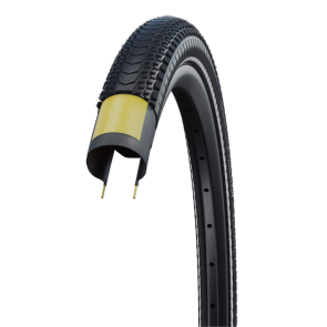 Schwalbe  Schwalbe Marathon Almotion - RaceGuard, Addix (TLE) Black-Reflex 2025