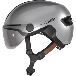 Abus Casque Urbain Abus Hud-Y Ace Gleam Silver 2025