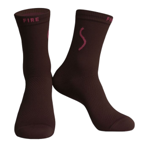 Monton Chaussettes Monton Skull 24-Fire Red 2024