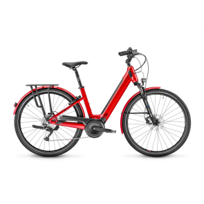 Moustache Vélo électrique Moustache Samedi 28.5 Easy Entry Rouge Métal Brillant 2023