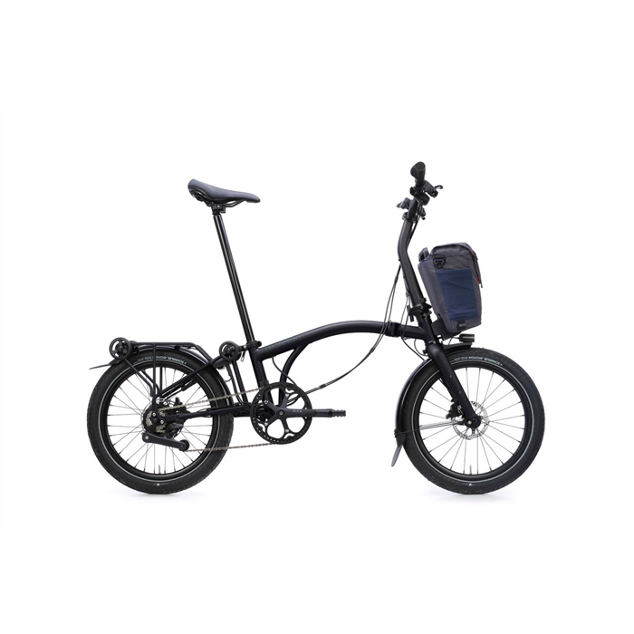 V&eacute;lo &eacute;lectrique pliable Brompton G Line Electric City+ Space Black 2025