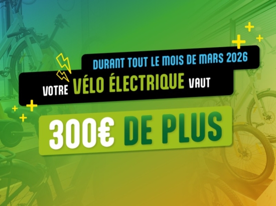 Nous reprenons votre vélo électrique 300€ de plus que sa valeur du marché !