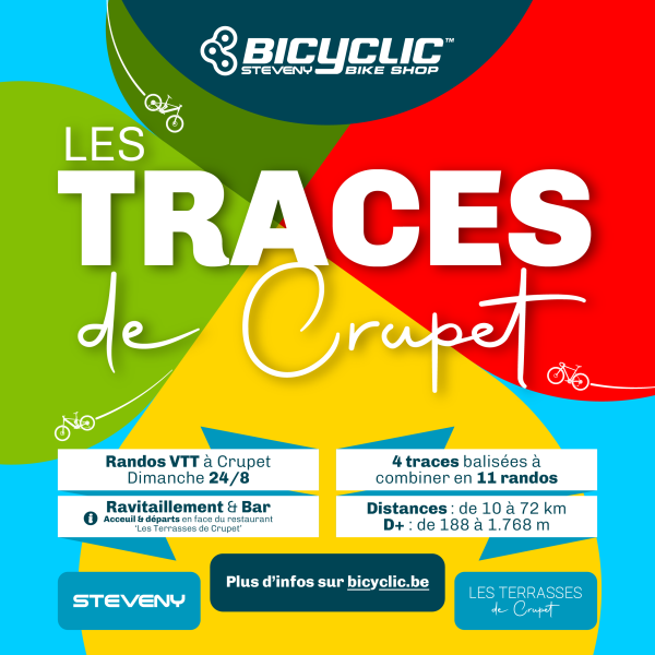 Rando VTT - LES TRACES DE CRUPET - 24/08/2025