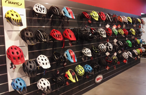 Un stock permanent de casques 