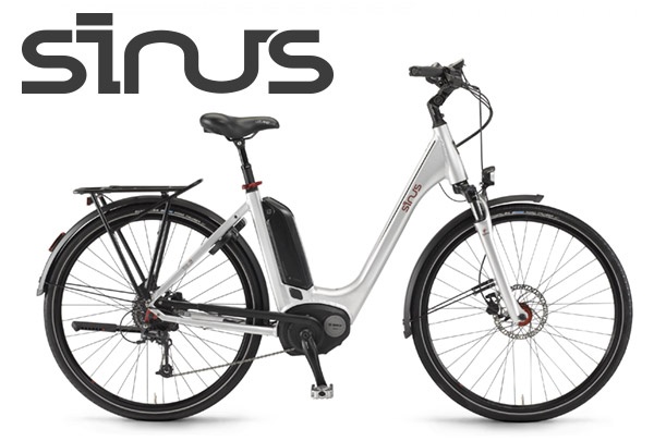 Nieuw in onze showroom: de prachtige Sinus e-bikes!
